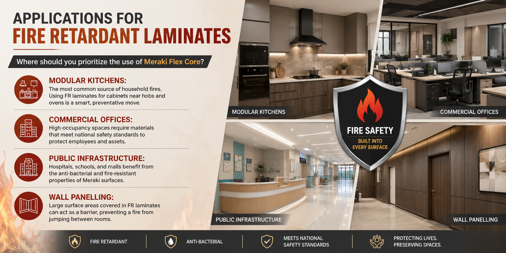 Fire Retardant Laminate Sheet